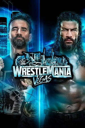 WWE WrestleMania 42 Sunday 2026 Hindi - English Dual Audio HD Poster Download - Filmyzilla
